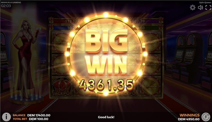 Spin Queen - Big Win