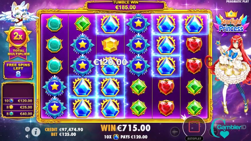 Starlight Princess - Free Spins