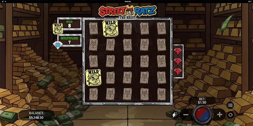 Free spins in the Street Ratz The Heist