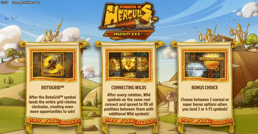 Intro - Strength of Hercules Slot