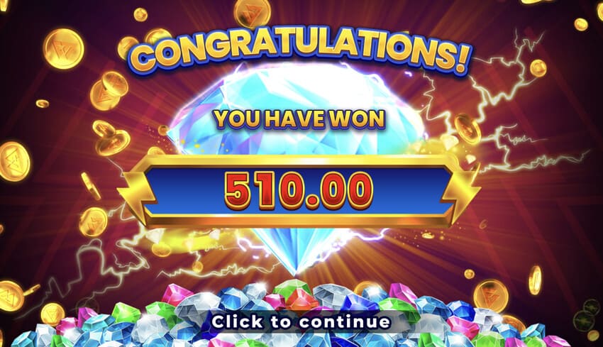 Striking Diamond 2 - Big Win