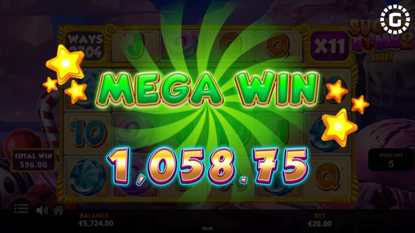 Sugar Bomb 2 - Big Win