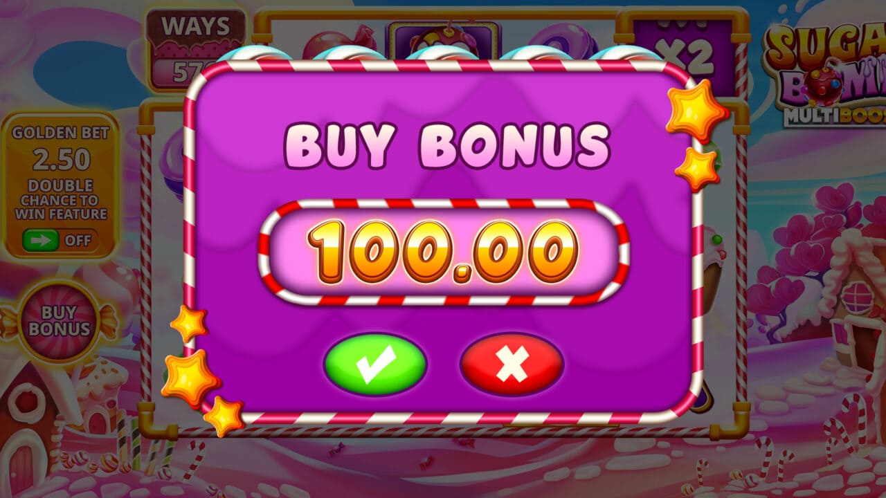 Sugar Bomb MultiBoost Slot - Bonus Buy 