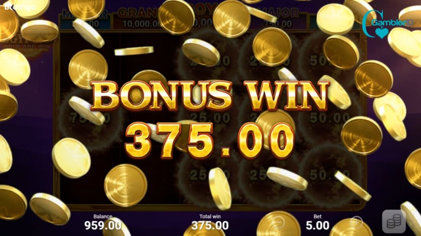 Sun of Egypt 3 Hold and Win - Big Win