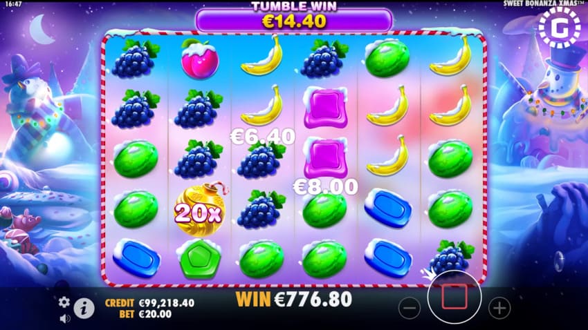 Sweet Bonanza Xmas - Free Spins