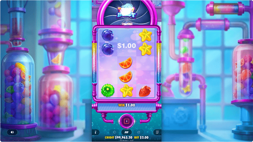 Tumble Mechanics - Win 51 Euro Screen