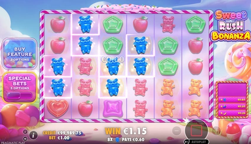 Sweet Rush Bonanza - Base Game