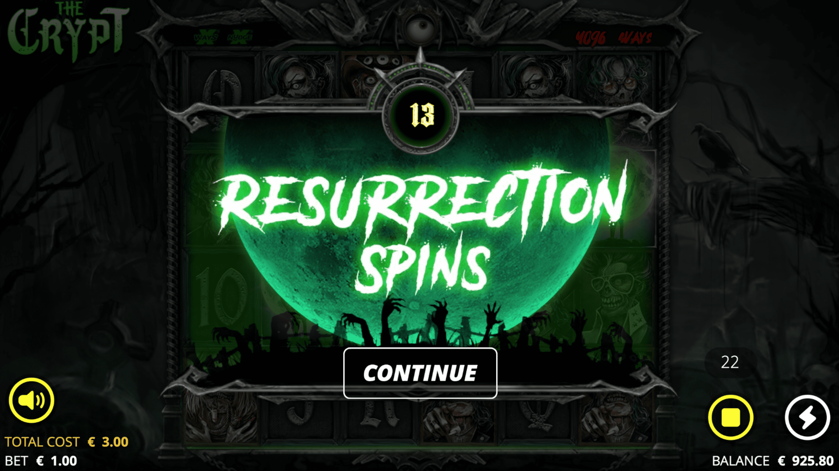 The Crypt Slot - Resurrection Spins