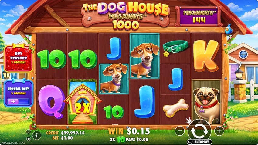 The Dog House Megaways 1000 - Base Game