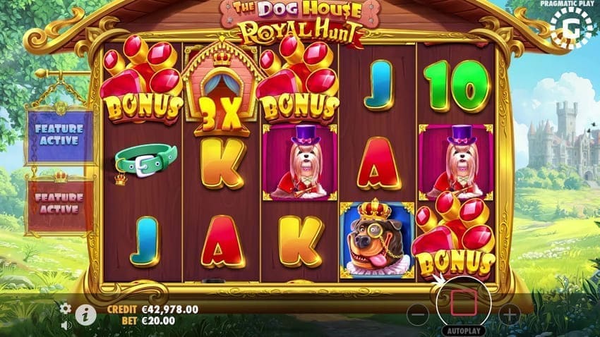 Bonus Symbol - The Dog House Royal Hunt Slot