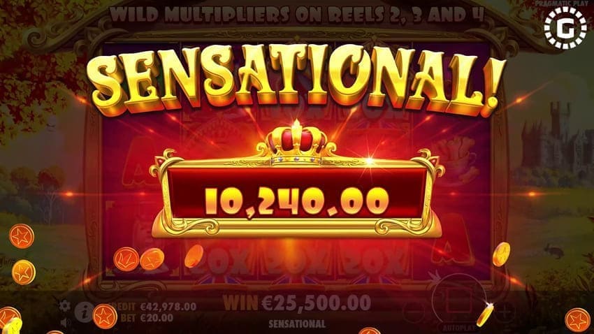 Free Spins Total Win - The Dog House Royal Hunt Slot