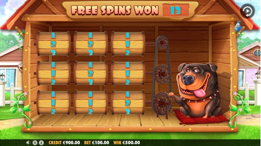 Free Spins Intro - The Dog House 