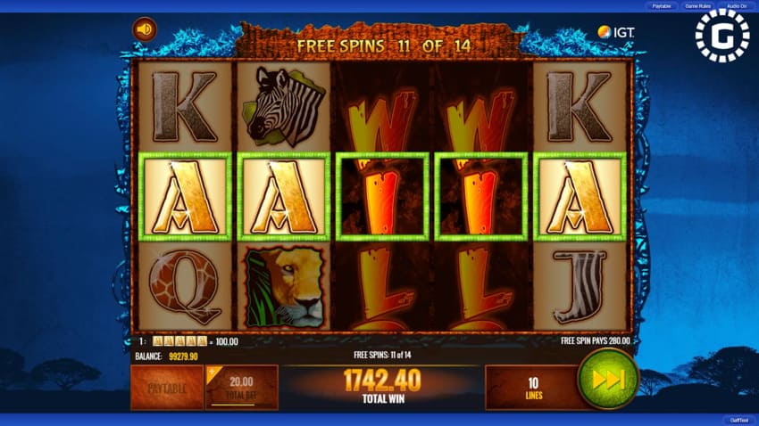 The Wild Life - Free Spins
