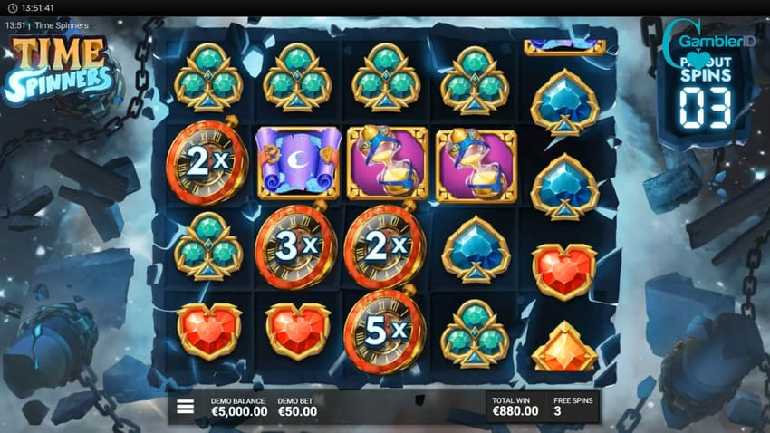 Time Spinners - Borrowed Time Bonus