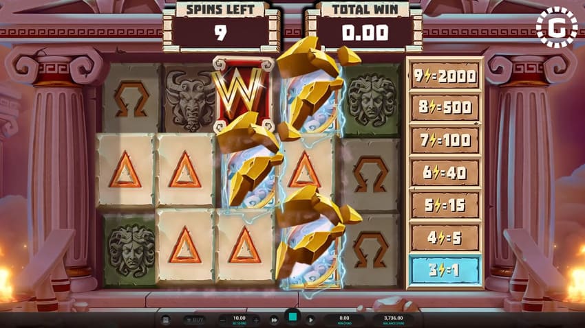 Titan Strike - Free Spins