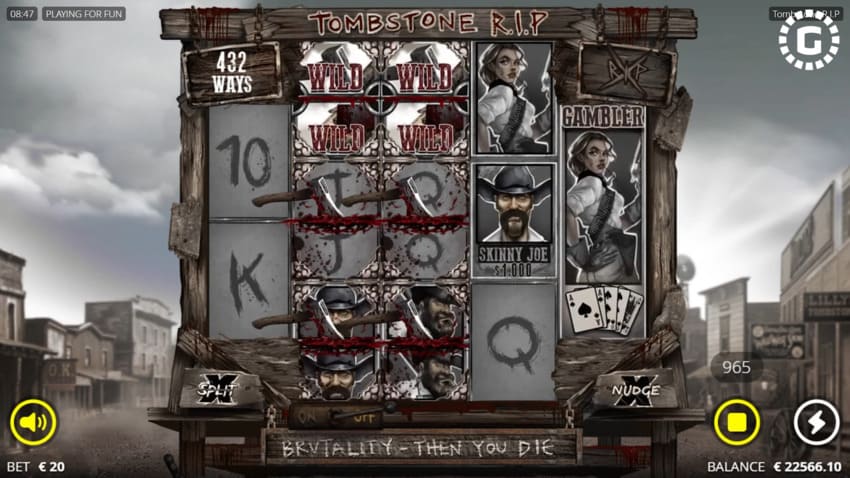 Tombstone RIP - Wild & Splitting Wilds