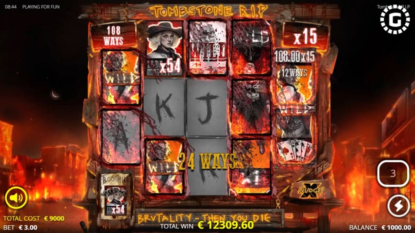 Tombstone RIP - Boothill Free Spins