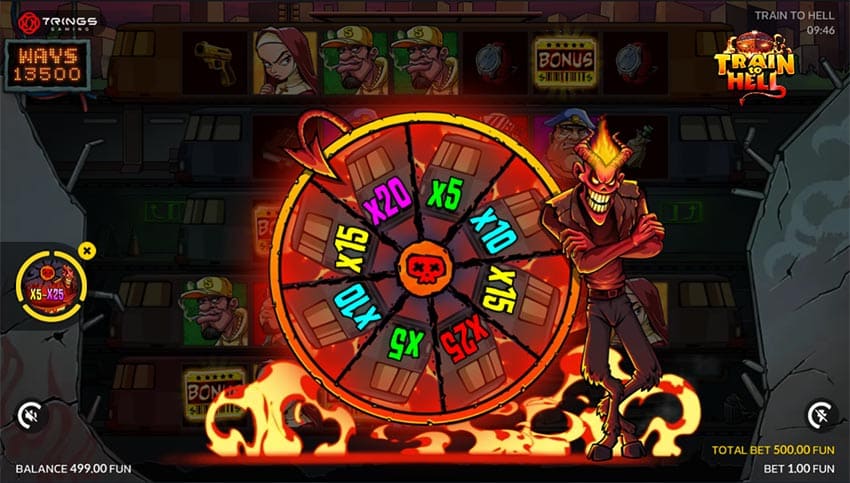 Train To Hell - Devil's Wheel of Fortune