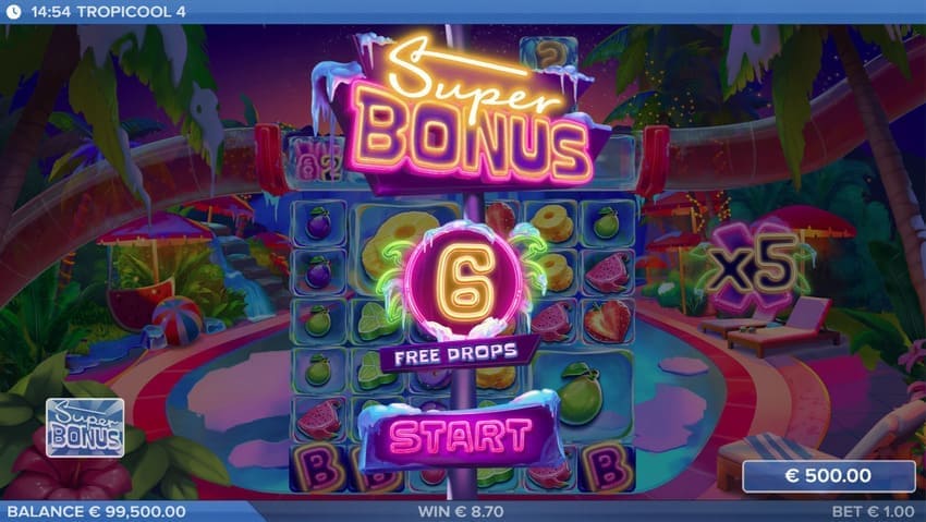 Free Spins - Tropicool 4 Slot