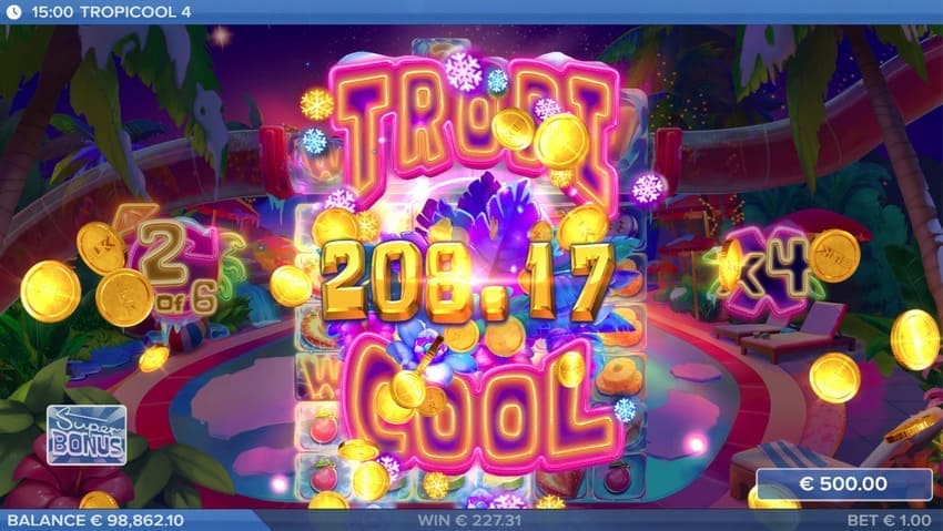 Super Win - Tropicool 4 Slot