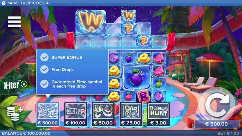 X-iter (Bonus Buy) - Tropicool 4 Slot