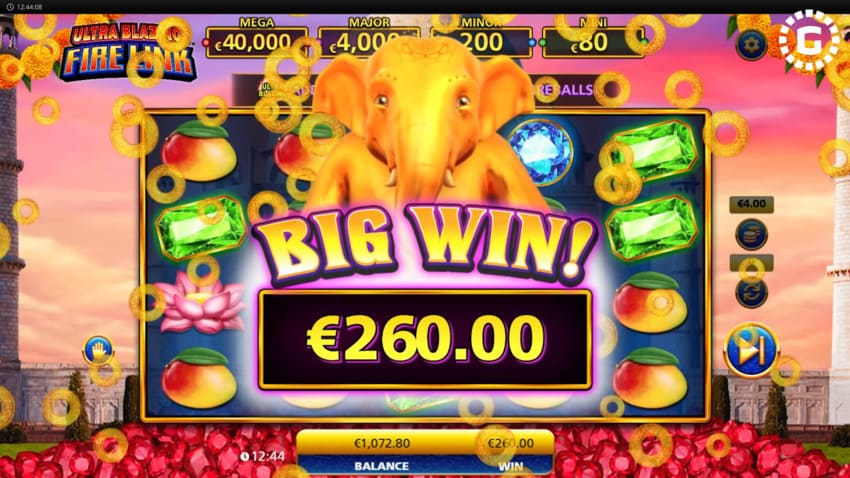 Ultra Blazing Fire Link India - Big Win