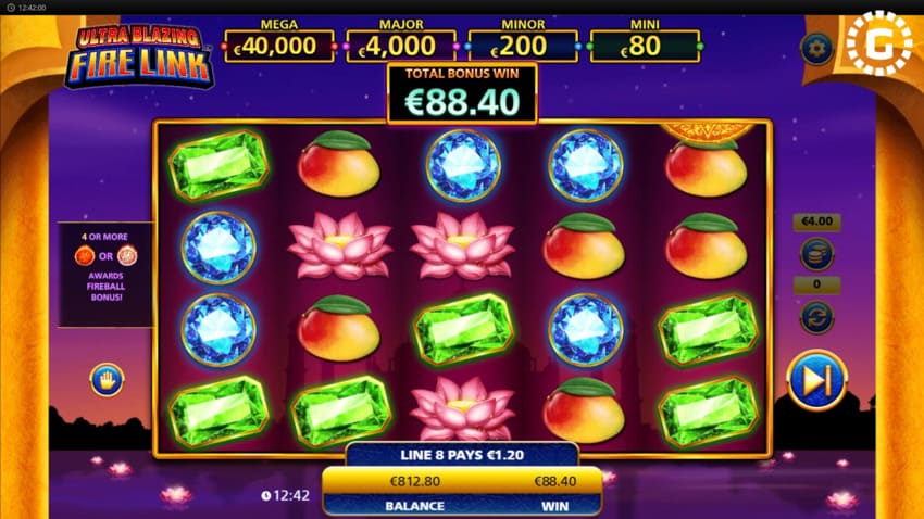 Ultra Blazing Fire Link India - Free Spins
