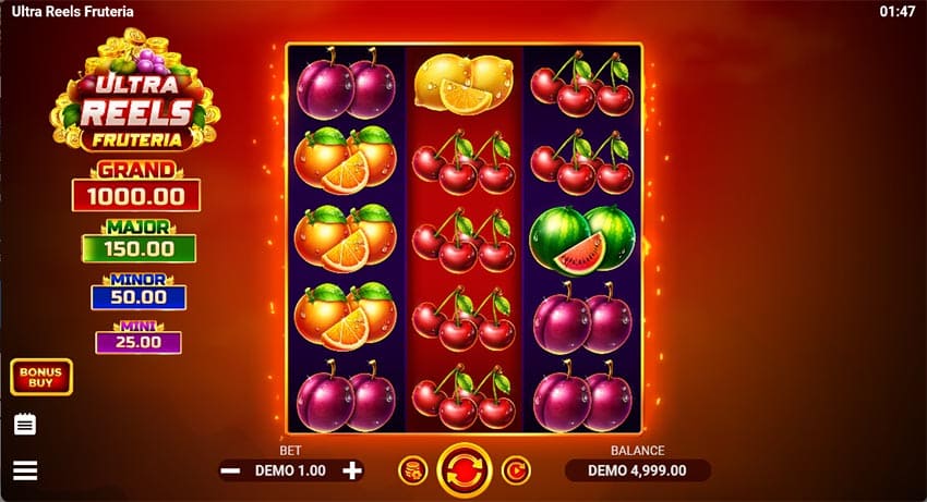 Ultra Reels Fruteria Slot - Base Game