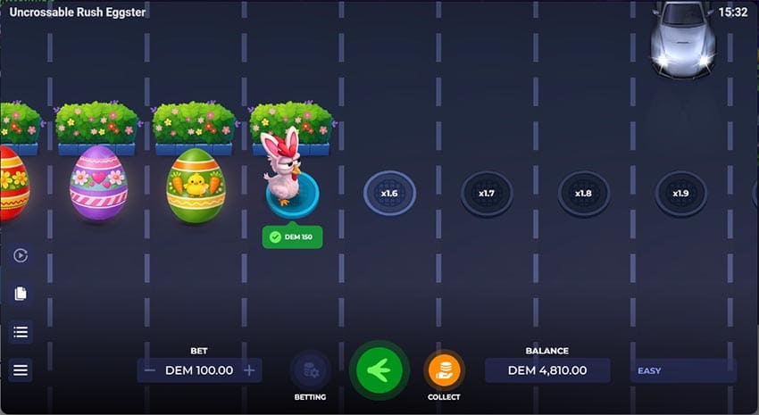 Uncrossable Rush Eggster Game - Gameplay