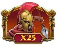 Undefeated Xerxes Slot - Multiplier Wild Symbol