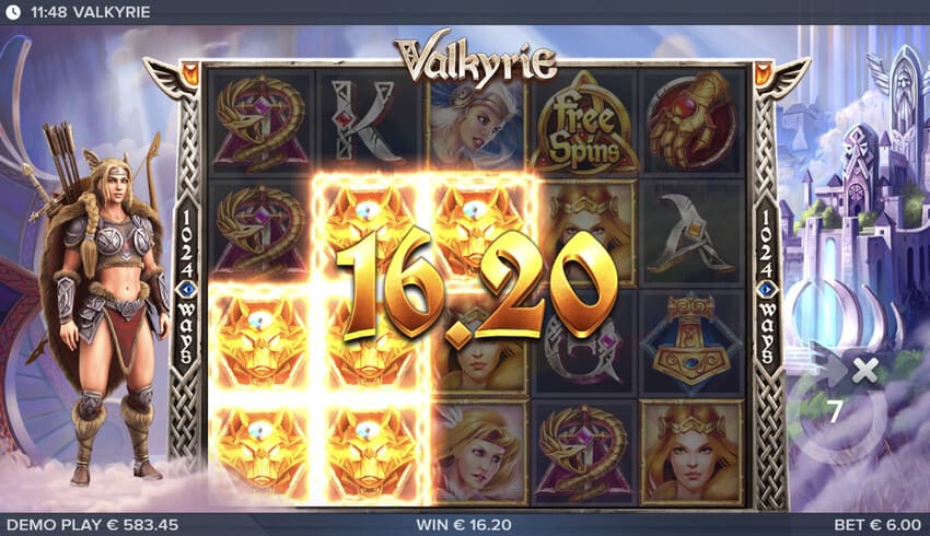 Valkyrie - Free Spins