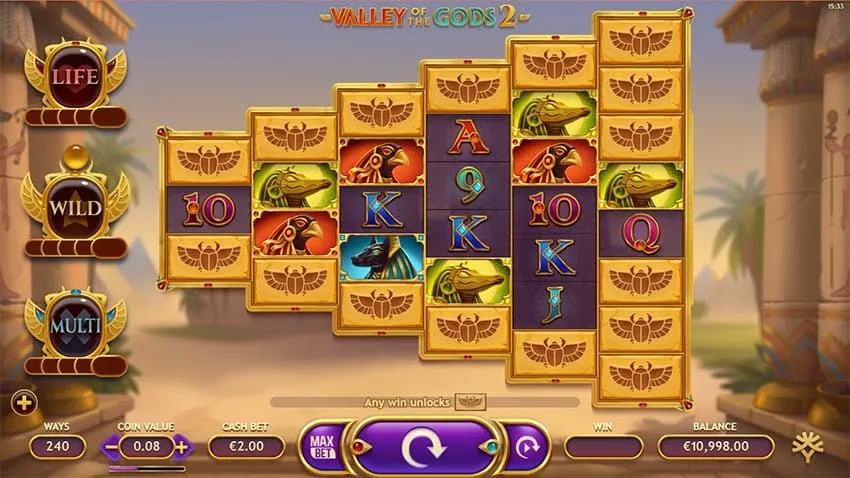 Base game of Valley of the Gods 2