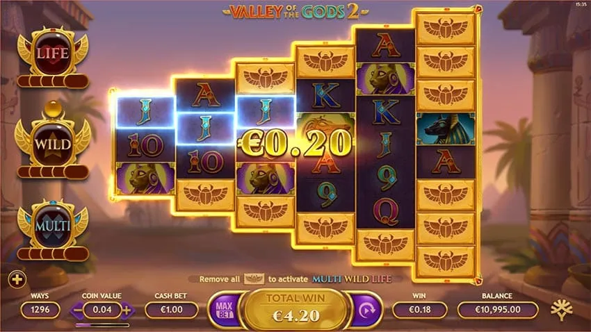 Win in a Valley of the Gods 2