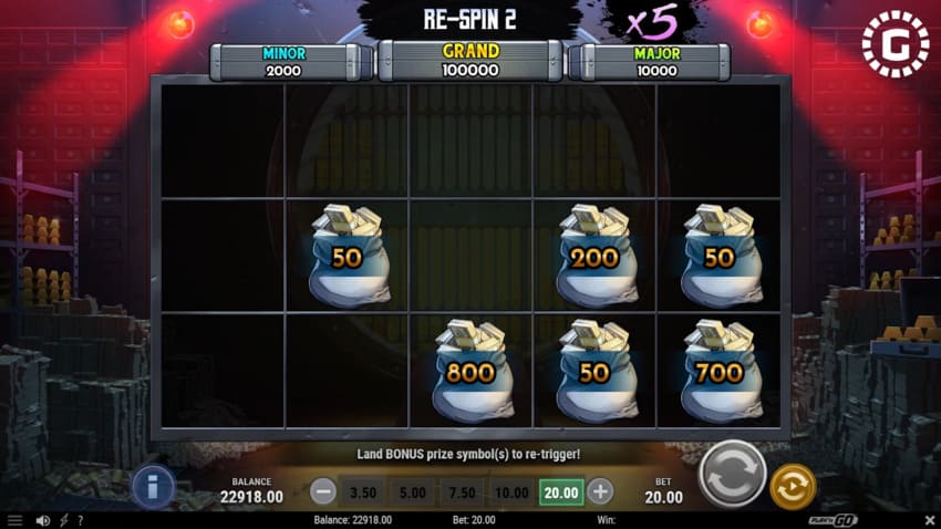 Viper City Heist - Heist Re-Spins