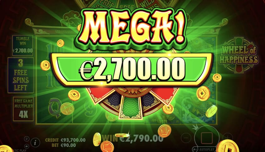 Wheel of Happiness - Big Win