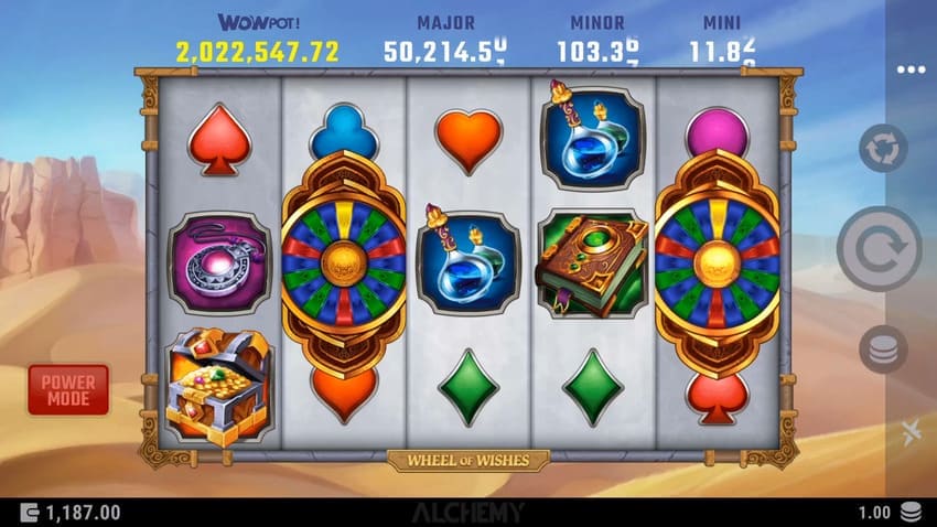 Scatter Symbols - Wheel Of Wishes Slot
