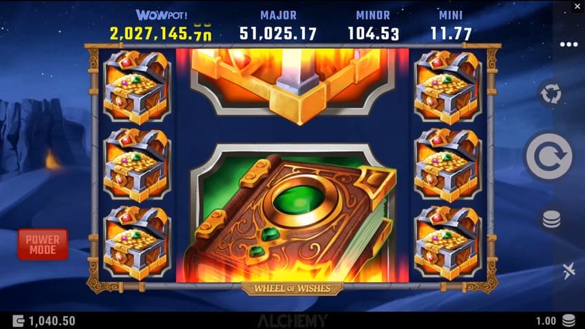 Power Spins (FS) - Wheel Of Wishes Slot