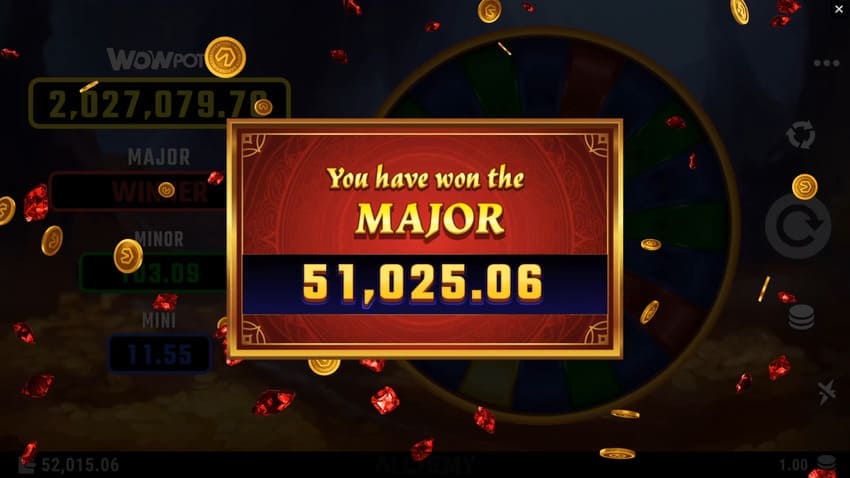 Win Major Jackpot - Wheel of Wishes Slot
