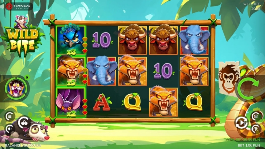 Theme and design of the Wild Bite Slot