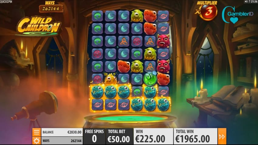 Wild Cauldron - Free Spins