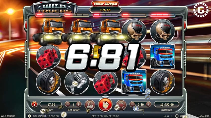 Wild Trucks - Free Spins