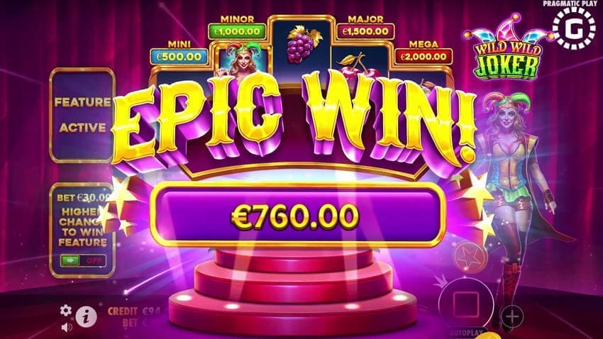 Epic Win - Wild Wild Joker Slot