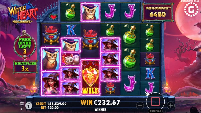 Witch Heart Megaways - Free Spins