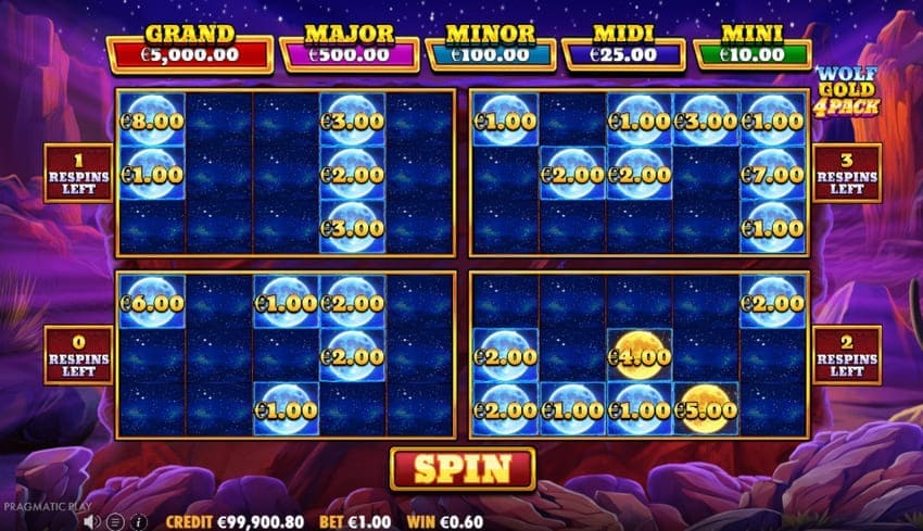 Super Bonus Game Multiple Reelsets