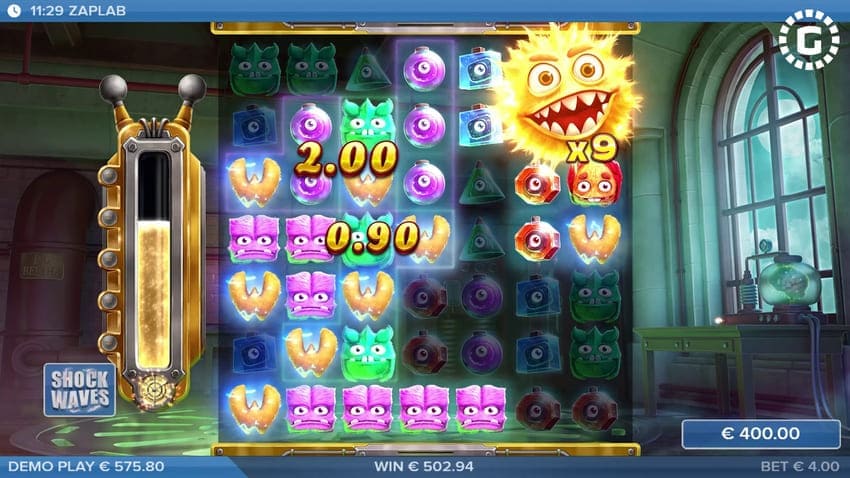 Play Free Demo - ZapLab Slot