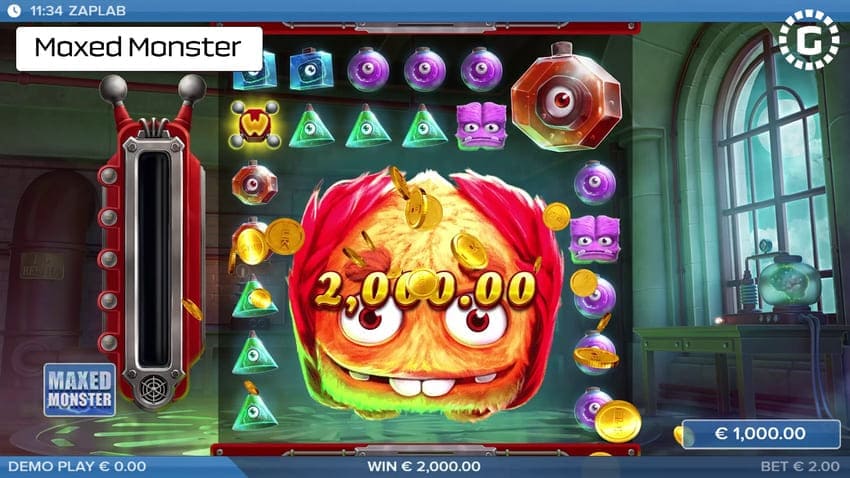Monstrous Feature - ZapLab Slot