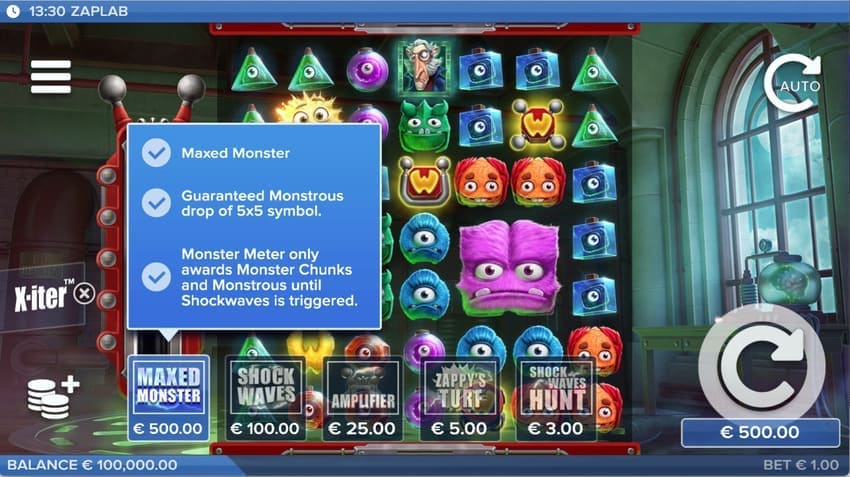 X-iter buy bonus - ZapLab Slot