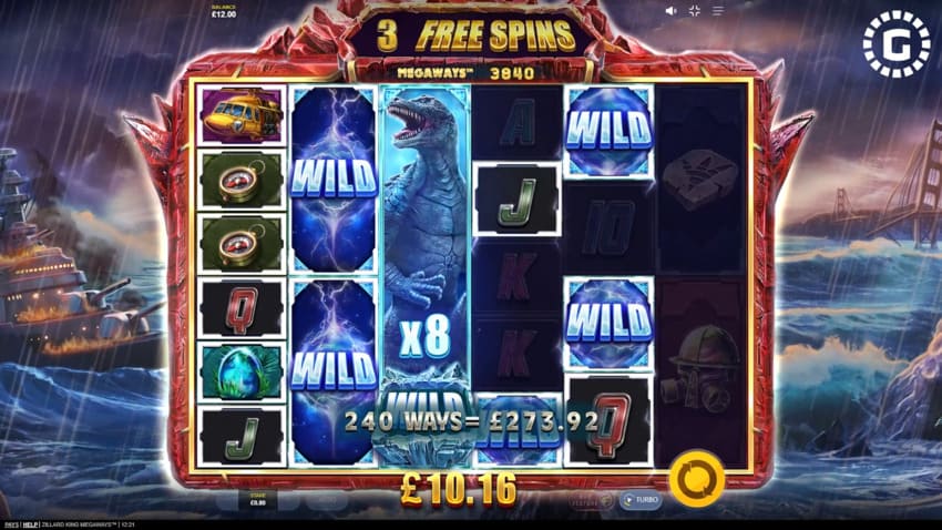Zillard King Megaways - Free Spins