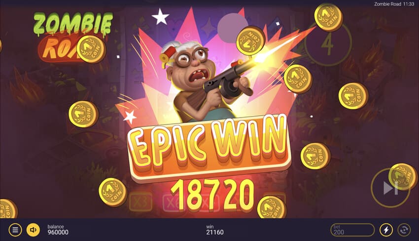 Zombie Road - Big Win