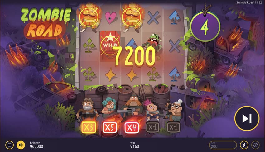 Zombie Road - Free Spins